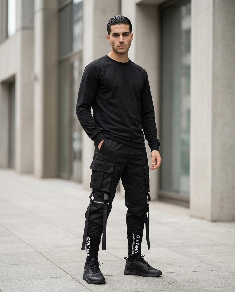 Buckle District - Nirak | Multi-Pocket Tapered Trousers Men
