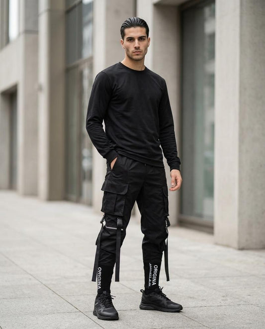 Buckle District - Nirak | Multi-Pocket Tapered Trousers Men