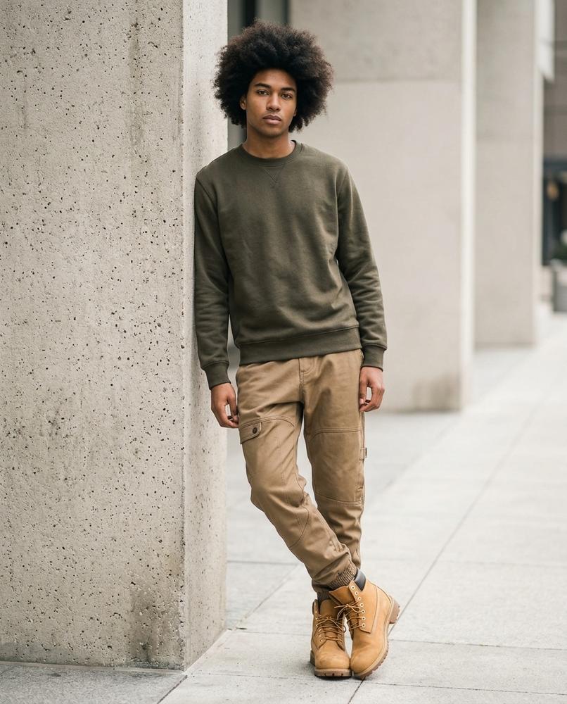 Buckle District - Komid | Cargo Tapered Trousers Men